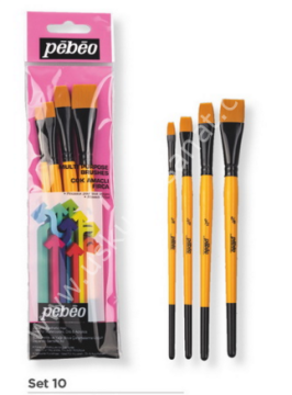 Pebeo Fırça Seti Çok Amaçlı Set 10