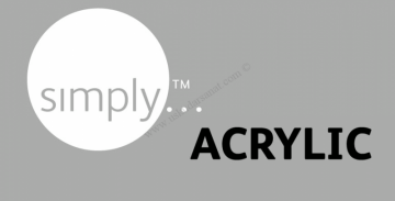 Daler Rowney Simply Akrilik Boya 750ml Black
