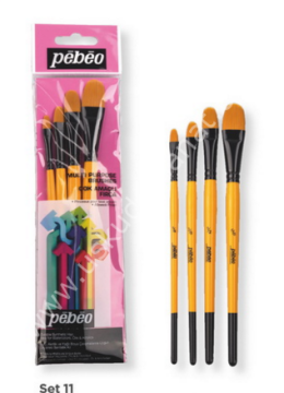 Pebeo Fırça Seti Çok Amaçlı Set 11