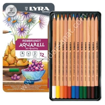 Lyra Rembrandt Aquarell 12 Renk Suluboya Kalemi Art no:2011120