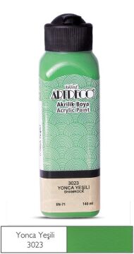 Artdeco Yeni Formül Akrilik Boya 140 ml 3023 Yonca Yeşili