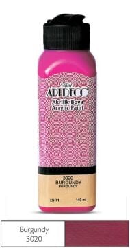 Artdeco Yeni Formül Akrilik Boya 140 ml 3020 Burgundy
