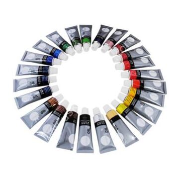 Daler Rowney Simply Yağlı Boya Set 24 Renk 12mlx24