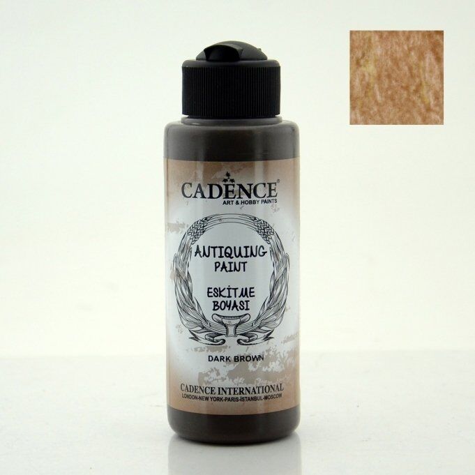 Cadence Eskitme Boyası 120ml 300 Koyu Kahve
