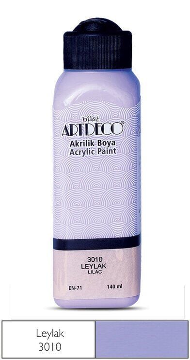 Artdeco Yeni Formül Akrilik Boya 140 ml 3010 Leylak