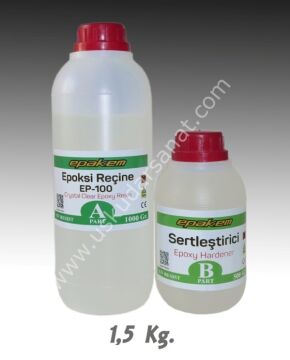 Epakem Epoksi Reçine 1000gr+500gr