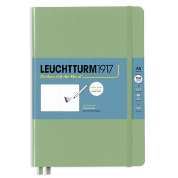 Leuchtturm1917 Sketchbook Sert Kapak Eskiz Çizim Defteri 150 gr A5 Adaçayı