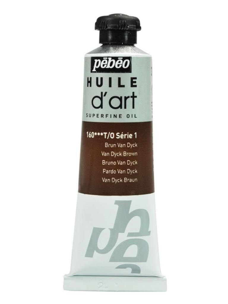Pebeo Huile d'Art Yağlı Boya 37ml 160 Van Dyck Brown
