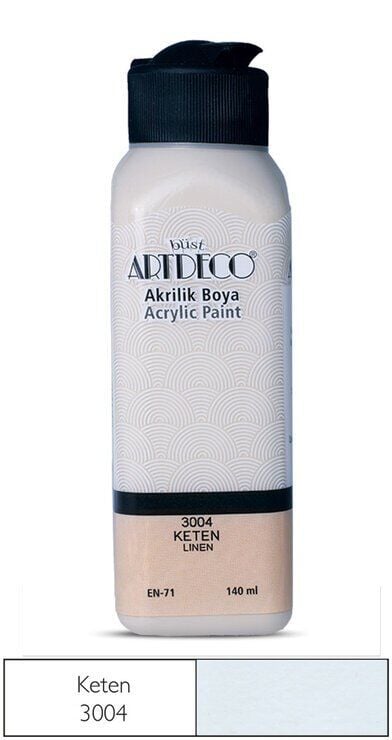 Artdeco Yeni Formül Akrilik Boya 140 ml 3004 Keten