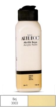 Artdeco Yeni Formül Akrilik Boya 140 ml 3003 Bej