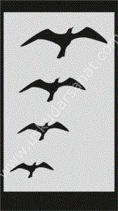 Mood Stencil Şablon 13x9 S 032