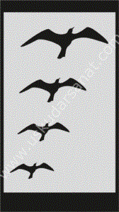 Mood Stencil Şablon 13x9 S 032