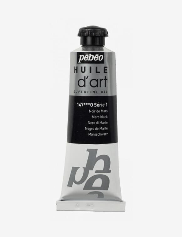 Pebeo Huile d'Art Yağlı Boya 37ml 147 Mars Black