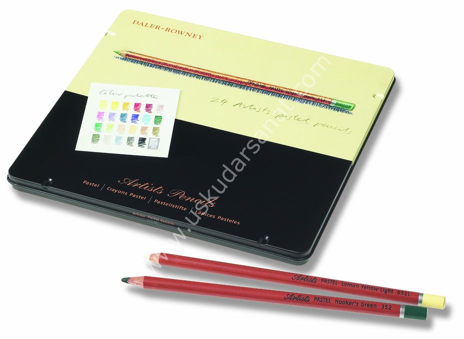 Daler Rowney Artists Pastel Kalem 24'lü