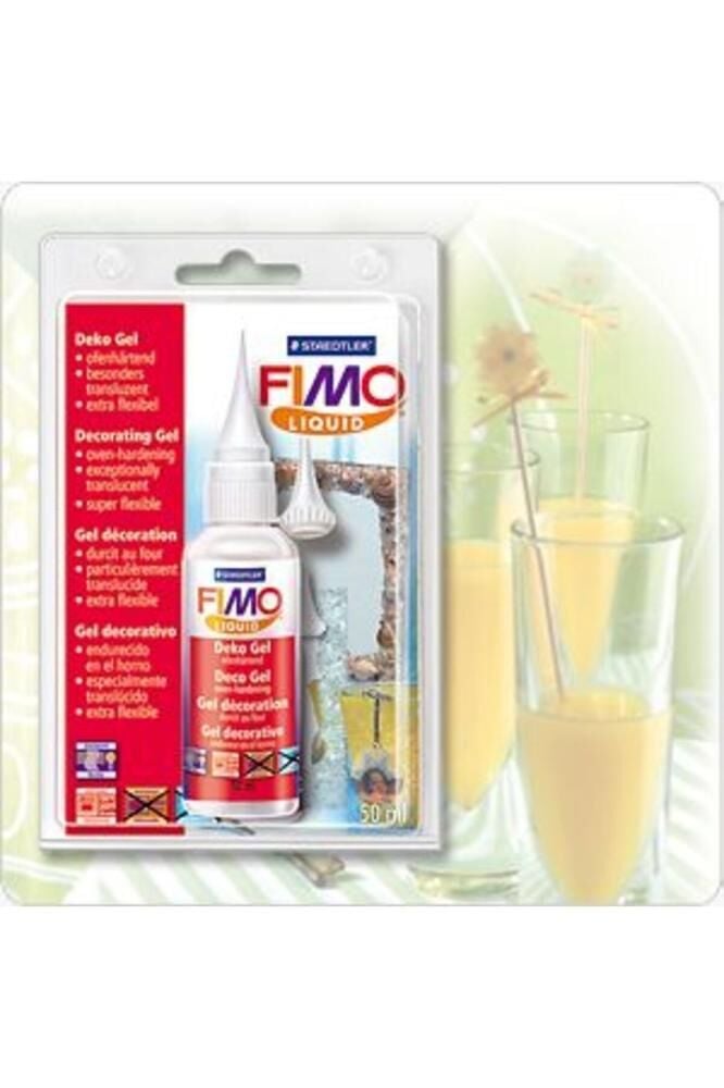 Staedtler Fimo Liquid Deco Gel (SIVI FİMO - YAPIŞTIRICI) 50 Ml.
