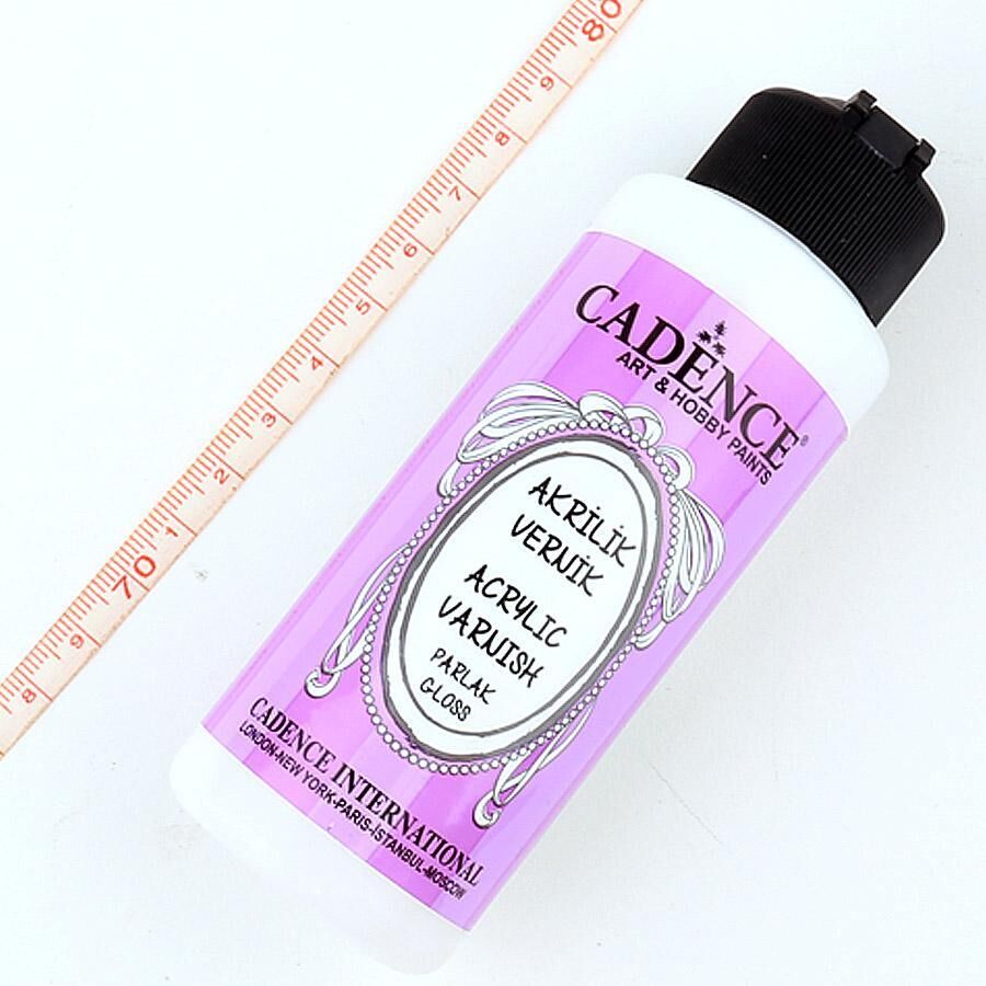Cadence Su bazlı vernik 120 ml Parlak-Gloss
