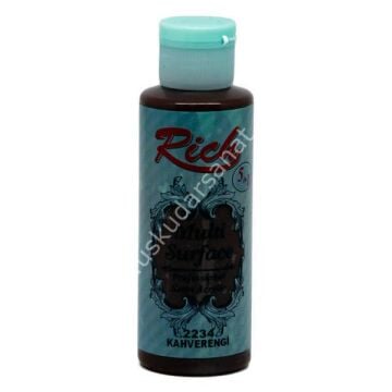 Rich Multi Surface Her Yüzey İçin Akrilik Boya 130 cc. 2234 KAHVERENGİ