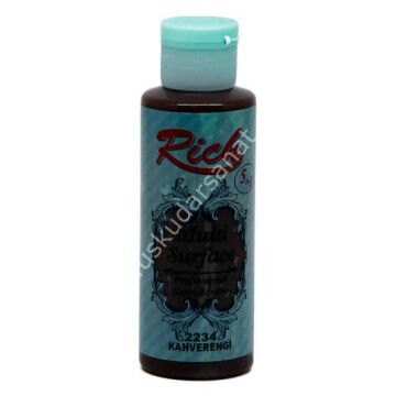 Rich Multi Surface Her Yüzey İçin Akrilik Boya 130 cc. 2234 KAHVERENGİ