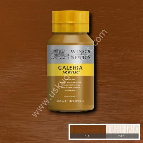 W.Newton Galeria Akrilik Boya 500ml 552 RAW SIENNA