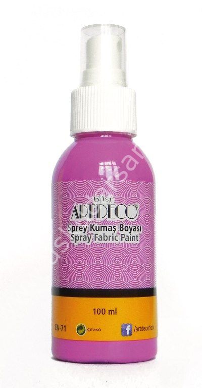 Artdeco Sprey Kumaş Boyası 100ml Fuşya