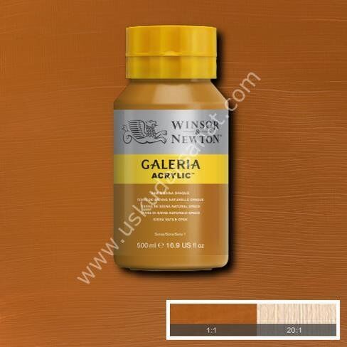 W.Newton Galeria Akrilik Boya 500ml 553 RAW SIENNA OPAQUE