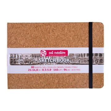 Art creation Sketch Book Eskiz Bloğu 21x14,8 140gr 80 Yaprak Cork