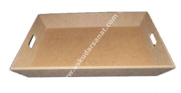 MDF Açılı Tepsi Düz TE-06