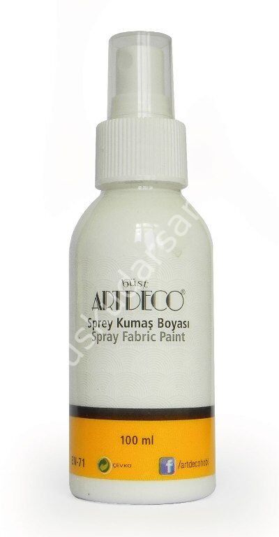 Artdeco Sprey Kumaş Boyası 100ml Beyaz