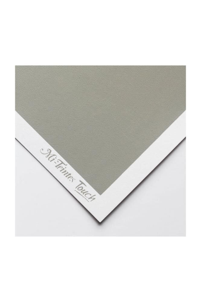 Canson Mi-Teintes Touch Kumlu Pastel Kağıdı Çelik Gri 355gr 50x65cm