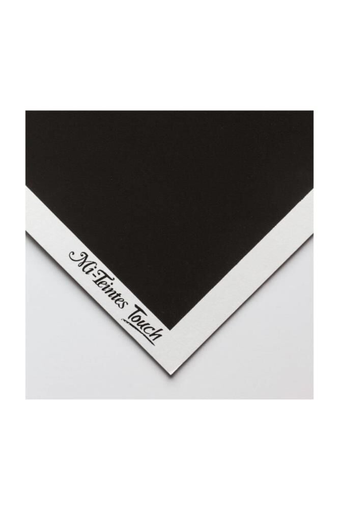 Canson Mi-Teintes Touch Kumlu Pastel Kağıdı Siyah 355gr 50x65cm