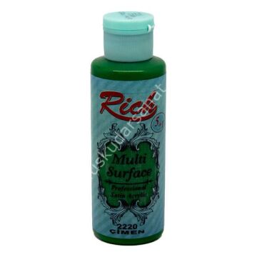 Rich Multi Surface Her Yüzey İçin Akrilik Boya 130 cc. 2220 ÇİMEN