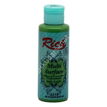 Rich Multi Surface Her Yüzey İçin Akrilik Boya 130 cc. 2218 AVAKADO
