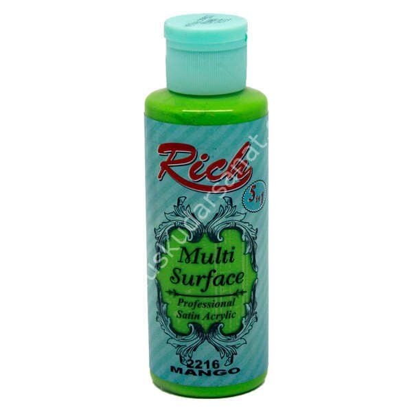 Rich Multi Surface Her Yüzey İçin Akrilik Boya 130 cc. 2216 MANGO