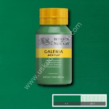 W.Newton Galeria Akrilik Boya 500ml 484 PERMANENT GREEN MIDDLE