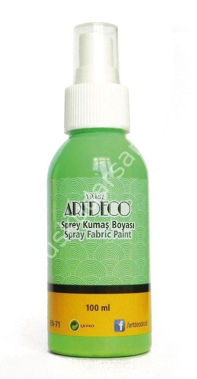 Artdeco Sprey Kumaş Boyası 100ml Açık Yeşil