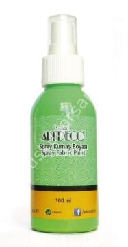 Artdeco Sprey Kumaş Boyası 100ml Açık Yeşil