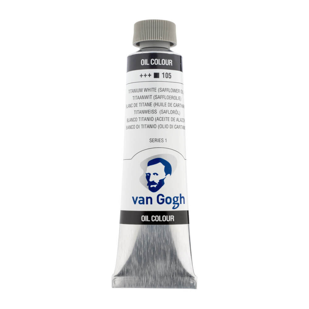 Van Gogh Yağlı Boya 40 ml Seri 1 Titanium White (Safflower Oil) 105