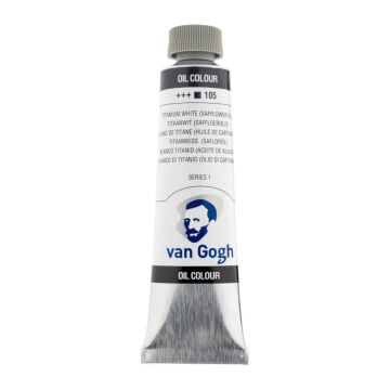 Van Gogh Yağlı Boya 40 ml Seri 1 Titanium White (Safflower Oil) 105