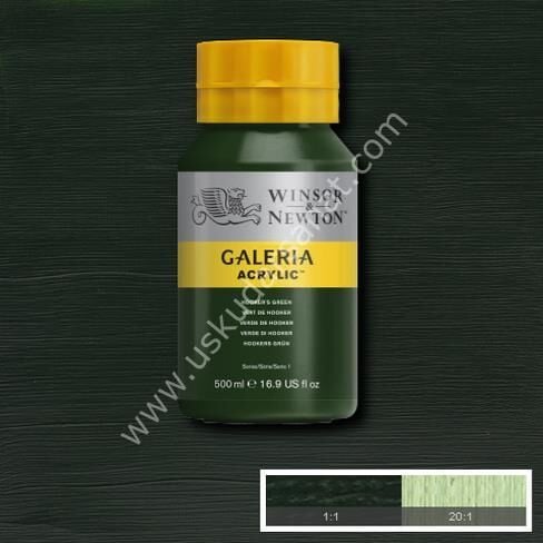 W.Newton Galeria Akrilik Boya 500ml 311 HOOKER'S GREEN