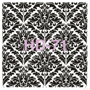 Cadence Home Decor Mobilya - Duvar Stencil 45x45cm HD-71
