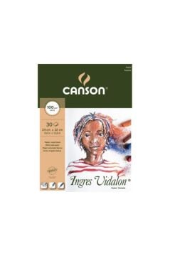 Canson Ingres Vidalon Pastel Defteri 24x32cm 100gr 30 Yaprak