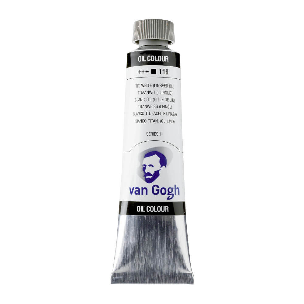 Van Gogh Yağlı Boya 40 ml Seri 1 Titanium White (Linseed Oil) 118