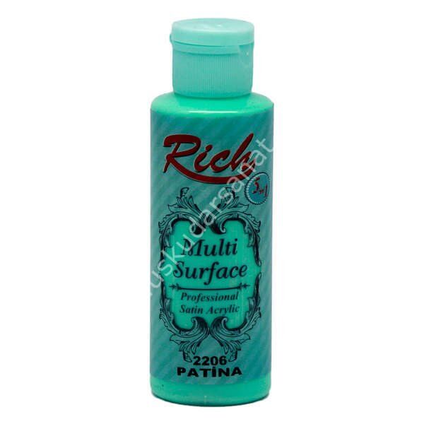 Rich Multi Surface Her Yüzey İçin Akrilik Boya 130 cc. 2206 PATİNA