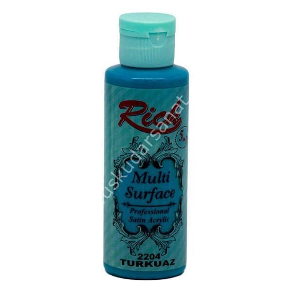 Rich Multi Surface Her Yüzey İçin Akrilik Boya 130 cc. 2204 TURKUAZ