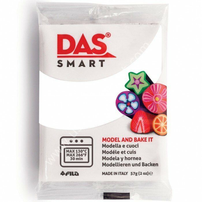 Das Smart Fırınlanabilir Polimer Kil 001 Beyaz