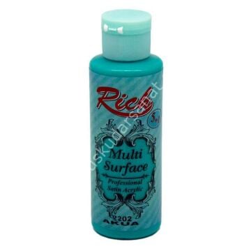 Rich Multi Surface Her Yüzey İçin Akrilik Boya 130 cc. 2202 AQUA