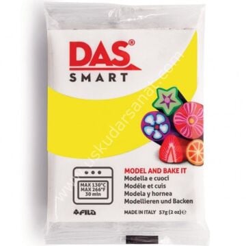 Das Smart Fırınlanabilir Polimer Kil 003 Limon Sarı