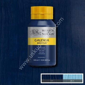 W.Newton Galeria Akrilik Boya 500ml 516 PHTHALO BLUE