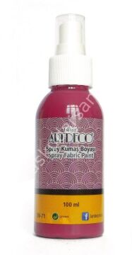 Artdeco Sprey Kumaş Boyası 100ml Bordo