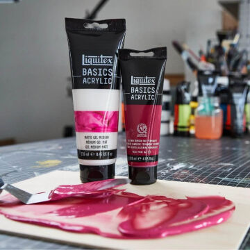 Liquitex Basics Matte Gel Medium Mat Jel Medyum 250 ml